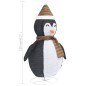 vidaXL Weihnachtsdeko Pinguin LED Luxus-Gewebe 120 cm vidaXL Weihnachtsdeko Pinguin LED Luxus-Gewebe 120 cm