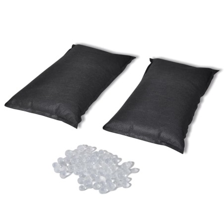 vidaXL Trockenmittelbeutel Kieselgel 2 Stk. 2 kg 