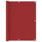 vidaXL Balkon-Sichtschutz Rot 120x300 cm Oxford-Gewebe vidaXL Balkon-Sichtschutz Rot 120x300 cm Oxford-Gewebe
