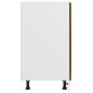 vidaXL Unterschrank Braun Eichen-Optik 60x46x81,5 cm Holzwerkstoff vidaXL Unterschrank Braun Eichen-Optik 60x46x81,5 cm Holzwerkstoff