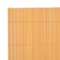 vidaXL Gartenzaun Doppelseitig 110x300 cm Gelb vidaXL Gartenzaun Doppelseitig 110x300 cm Gelb