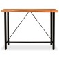 vidaXL Bartisch Akazie Massivholz 150 x 70 x 107 cm vidaXL Bartisch Akazie Massivholz 150 x 70 x 107 cm