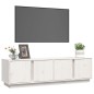 vidaXL TV-Schrank Weiß 140x40x40 cm Massivholz Kiefer vidaXL TV-Schrank Weiß 140x40x40 cm Massivholz Kiefer