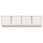 vidaXL TV-Schrank Weiß 140x40x40 cm Massivholz Kiefer vidaXL TV-Schrank Weiß 140x40x40 cm Massivholz Kiefer