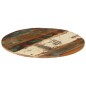 vidaXL Tischplatte Rund 80 cm 15-16 mm Altholz Massiv vidaXL Tischplatte Rund 80 cm 15-16 mm Altholz Massiv