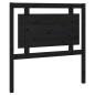 vidaXL Kopfteil Schwarz 95,5x4x100 cm Massivholz Kiefer vidaXL Kopfteil Schwarz 95,5x4x100 cm Massivholz Kiefer