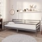 vidaXL Tagesbett Grau Kiefer Massivholz 90x200 cm vidaXL Tagesbett Grau Kiefer Massivholz 90x200 cm