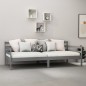 vidaXL Tagesbett Grau Kiefer Massivholz 90x200 cm vidaXL Tagesbett Grau Kiefer Massivholz 90x200 cm