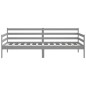 vidaXL Tagesbett Grau Kiefer Massivholz 90x200 cm vidaXL Tagesbett Grau Kiefer Massivholz 90x200 cm