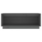 vidaXL TV-Schrank Grau 90x35x35 cm Massivholz Kiefer vidaXL TV-Schrank Grau 90x35x35 cm Massivholz Kiefer