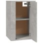 vidaXL TV-Wandschränke 2 Stk. Betongrau 40x34,5x60 cm vidaXL TV-Wandschränke 2 Stk. Betongrau 40x34,5x60 cm