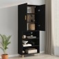 vidaXL Hängeschrank Schwarz 69,5x34x90 cm vidaXL Hängeschrank Schwarz 69,5x34x90 cm