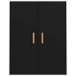 vidaXL Hängeschrank Schwarz 69,5x34x90 cm vidaXL Hängeschrank Schwarz 69,5x34x90 cm