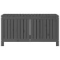 vidaXL Gartentruhe Grau 115x49x60 cm Massivholz Kiefer vidaXL Gartentruhe Grau 115x49x60 cm Massivholz Kiefer