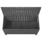 vidaXL Gartentruhe Grau 115x49x60 cm Massivholz Kiefer vidaXL Gartentruhe Grau 115x49x60 cm Massivholz Kiefer
