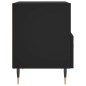 vidaXL Nachttische 2 Stk. Schwarz 40x35x47,5 cm Holzwerkstoff vidaXL Nachttische 2 Stk. Schwarz 40x35x47,5 cm Holzwerkstoff