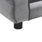 Hundesofa Grau 72x45x30 cm Plüsch Hundesofa Grau 72x45x30 cm Plüsch