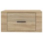 vidaXL Wand-Nachttische 2 Stk. Sonoma-Eiche 50x36x25 cm vidaXL Wand-Nachttische 2 Stk. Sonoma-Eiche 50x36x25 cm