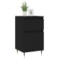 vidaXL Sideboards 2 Stk. Schwarz 40x35x70 cm Holzwerkstoff vidaXL Sideboards 2 Stk. Schwarz 40x35x70 cm Holzwerkstoff