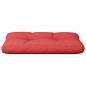 Palettenkissen Rot 80x40x12 cm Stoff Palettenkissen Rot 80x40x12 cm Stoff