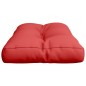 Palettenkissen Rot 80x40x12 cm Stoff Palettenkissen Rot 80x40x12 cm Stoff