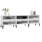 vidaXL TV-Schrank Weiß 150x30x44,5 cm Holzwerkstoff vidaXL TV-Schrank Weiß 150x30x44,5 cm Holzwerkstoff