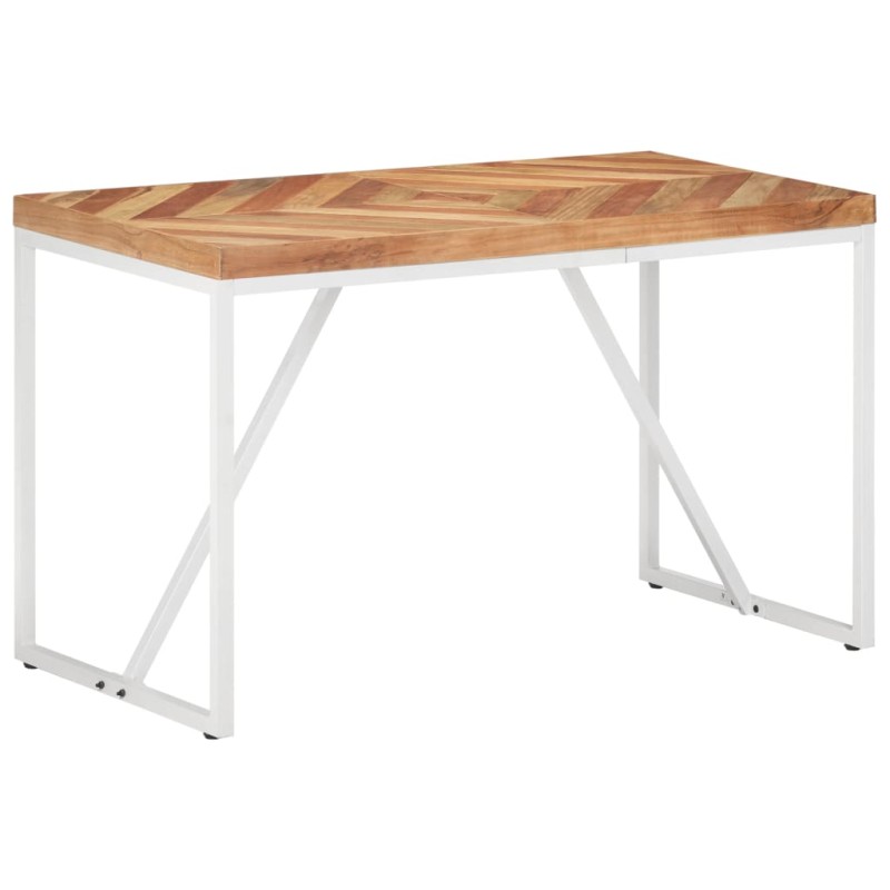 vidaXL Esstisch 120x60x76 cm Massivholz Akazie und Mango vidaXL Esstisch 120x60x76 cm Massivholz Akazie und Mango