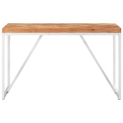 vidaXL Esstisch 120x60x76 cm Massivholz Akazie und Mango 