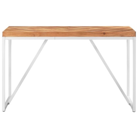 vidaXL Esstisch 120x60x76 cm Massivholz Akazie und Mango 