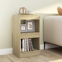 vidaXL Bücherregal/Raumteiler Sonoma-Eiche 40×30×72 cm