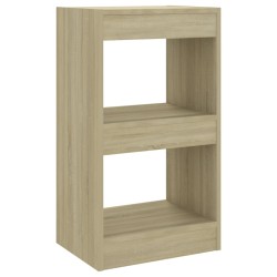 vidaXL Bücherregal/Raumteiler Sonoma-Eiche 40×30×72 cm