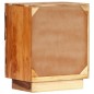 vidaXL Nachttisch 40x30x50 cm Altholz Massiv vidaXL Nachttisch 40x30x50 cm Altholz Massiv