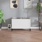 vidaXL Plattenschrank Weiß 74,5x38x48 cm Holzwerkstoff vidaXL Plattenschrank Weiß 74,5x38x48 cm Holzwerkstoff