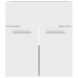 vidaXL Waschbeckenunterschrank Weiß Sonoma-Eiche 41x38,5x46 cm vidaXL Waschbeckenunterschrank Weiß Sonoma-Eiche 41x38,5x46 cm