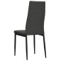 vidaXL Esszimmerstühle 2 Stk. Dunkelgrau Stoff vidaXL Esszimmerstühle 2 Stk. Dunkelgrau Stoff