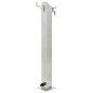 vidaXL Garten-Wassersäule Edelstahl Quadratisch 95 cm vidaXL Garten-Wassersäule Edelstahl Quadratisch 95 cm
