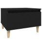 vidaXL Beistelltisch Schwarz 50x46x35 cm Holzwerkstoff vidaXL Beistelltisch Schwarz 50x46x35 cm Holzwerkstoff