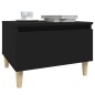 vidaXL Beistelltisch Schwarz 50x46x35 cm Holzwerkstoff vidaXL Beistelltisch Schwarz 50x46x35 cm Holzwerkstoff
