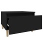 vidaXL Beistelltisch Schwarz 50x46x35 cm Holzwerkstoff vidaXL Beistelltisch Schwarz 50x46x35 cm Holzwerkstoff