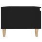 vidaXL Beistelltisch Schwarz 50x46x35 cm Holzwerkstoff vidaXL Beistelltisch Schwarz 50x46x35 cm Holzwerkstoff