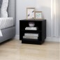 vidaXL Nachttische 2 Stk. Schwarz 40x34x40 cm Massivholz Kiefer vidaXL Nachttische 2 Stk. Schwarz 40x34x40 cm Massivholz Kiefer