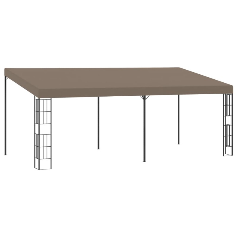 vidaXL Wand-Pavillon 6x3 m Taupe Stoff vidaXL Wand-Pavillon 6x3 m Taupe Stoff
