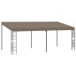 vidaXL Wand-Pavillon 6x3 m Taupe Stoff vidaXL Wand-Pavillon 6x3 m Taupe Stoff