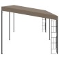 vidaXL Wand-Pavillon 6x3 m Taupe Stoff vidaXL Wand-Pavillon 6x3 m Taupe Stoff