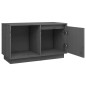 vidaXL TV-Schrank Grau 74x35x44 cm Massivholz Kiefer vidaXL TV-Schrank Grau 74x35x44 cm Massivholz Kiefer