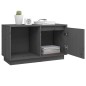 vidaXL TV-Schrank Grau 74x35x44 cm Massivholz Kiefer vidaXL TV-Schrank Grau 74x35x44 cm Massivholz Kiefer