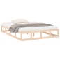 vidaXL Massivholzbett 140x190 cm vidaXL Massivholzbett 140x190 cm