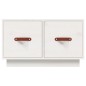 vidaXL Couchtisch Weiß 60x53x35 cm Massivholz Kiefer vidaXL Couchtisch Weiß 60x53x35 cm Massivholz Kiefer