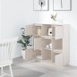 vidaXL Highboard Weiß 110,5x35x117 cm Massivholz Kiefer vidaXL Highboard Weiß 110,5x35x117 cm Massivholz Kiefer