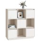 vidaXL Highboard Weiß 110,5x35x117 cm Massivholz Kiefer vidaXL Highboard Weiß 110,5x35x117 cm Massivholz Kiefer